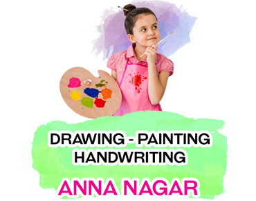 drawing Painting Handwriting classes for kids near to me anna nagar